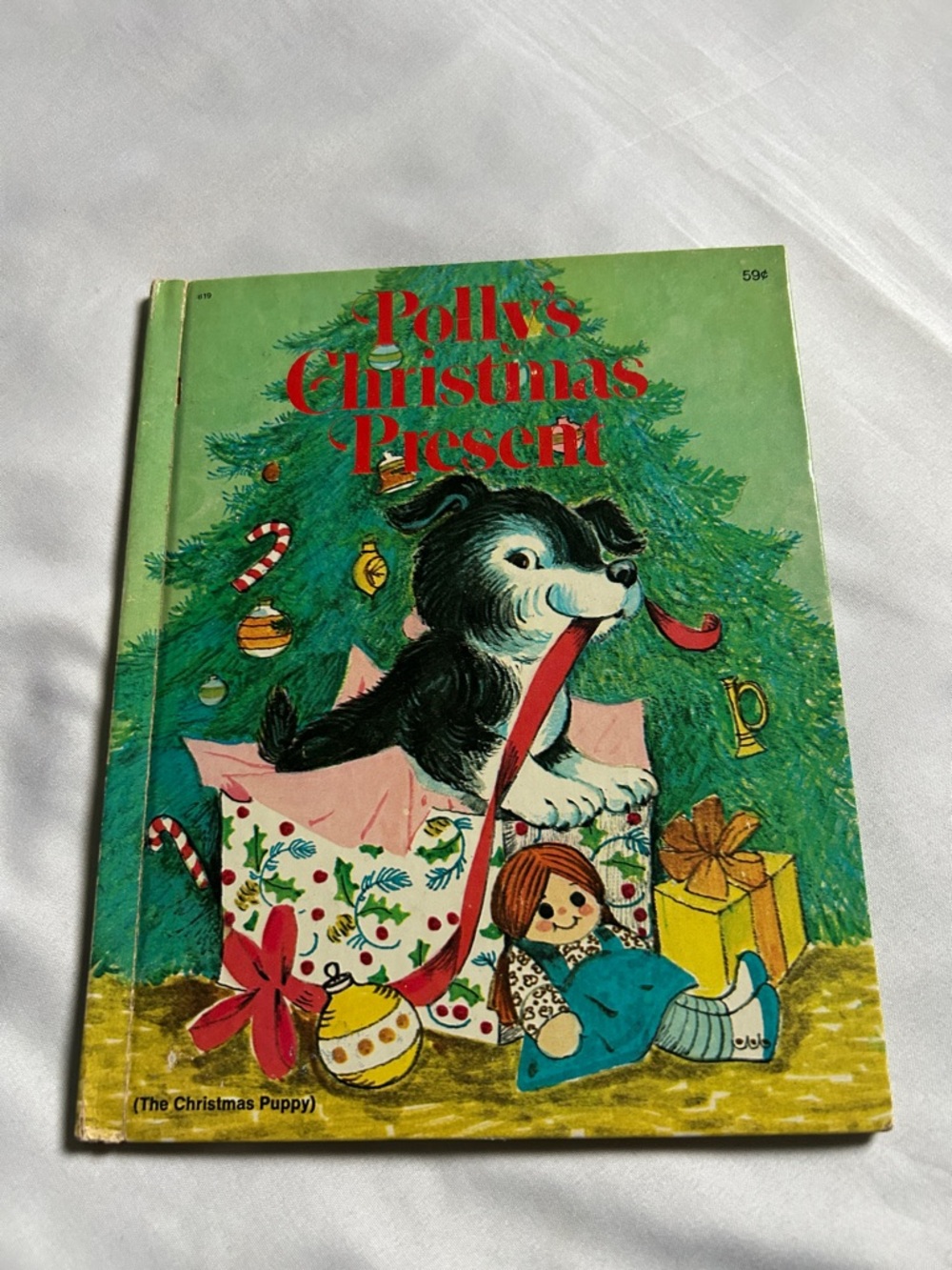 Polly’s Christmas Present by Irma Wilde, Wonder book